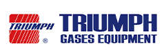 Logotipo de equipos de gases Triumph.